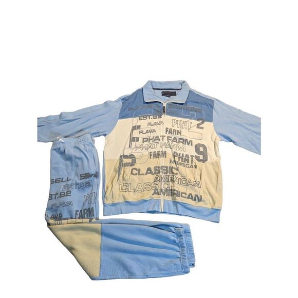 Vintage Phat Farm "SPELL OUT" track suit. In excellent condition size XXXL. - Picture 7 of 15